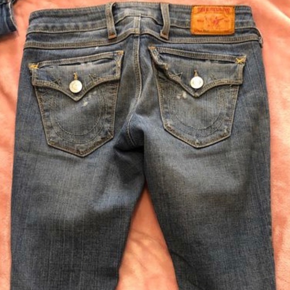 True religion ripped jeans - Picture 4 of 5